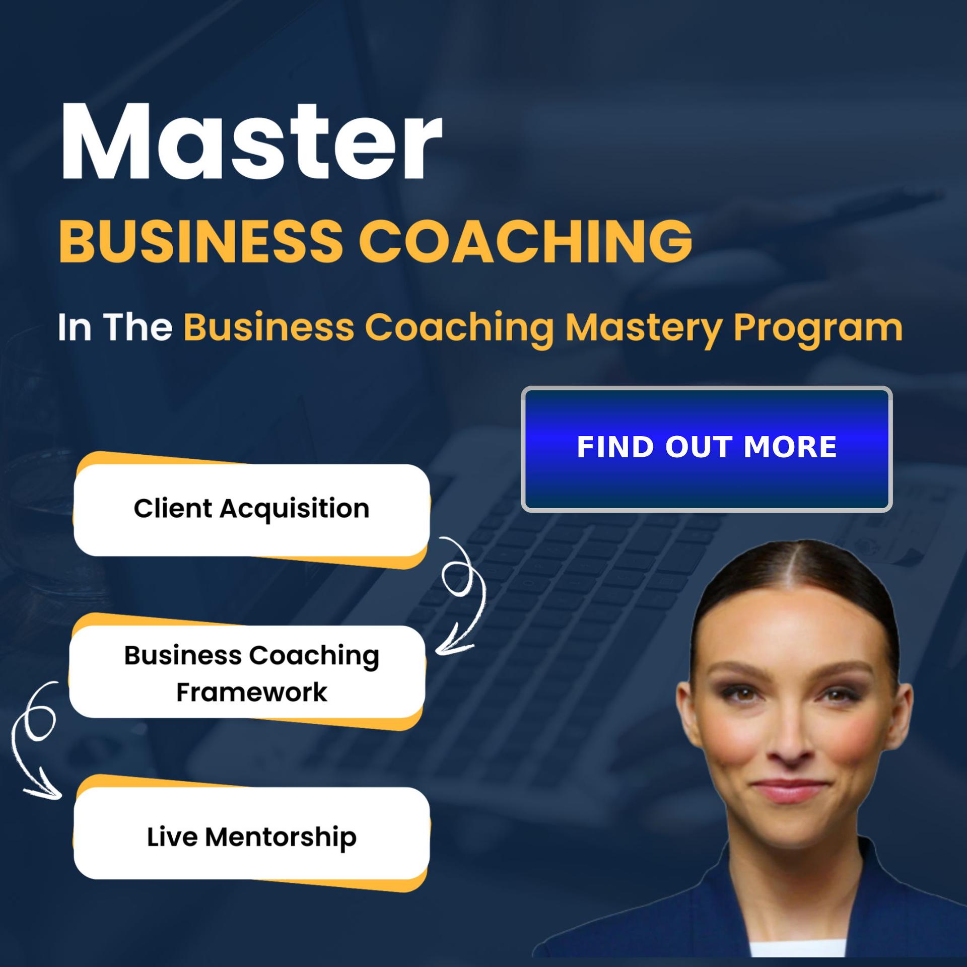 Master Business Coaching Master Coaching Call to Action